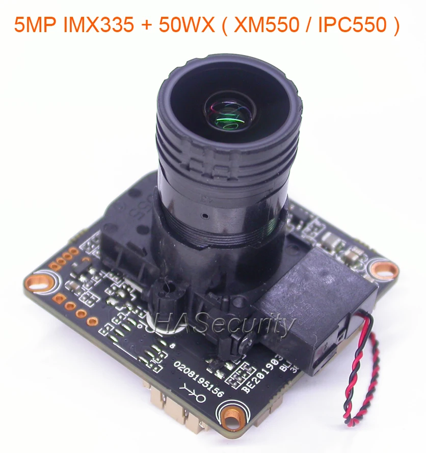 Объектив F0.95 M16 IRC 1/2.8 &quotSONY STARVIS IMX335 CMOS датчик изображения + 50WX (XM550/ IPC550) камера