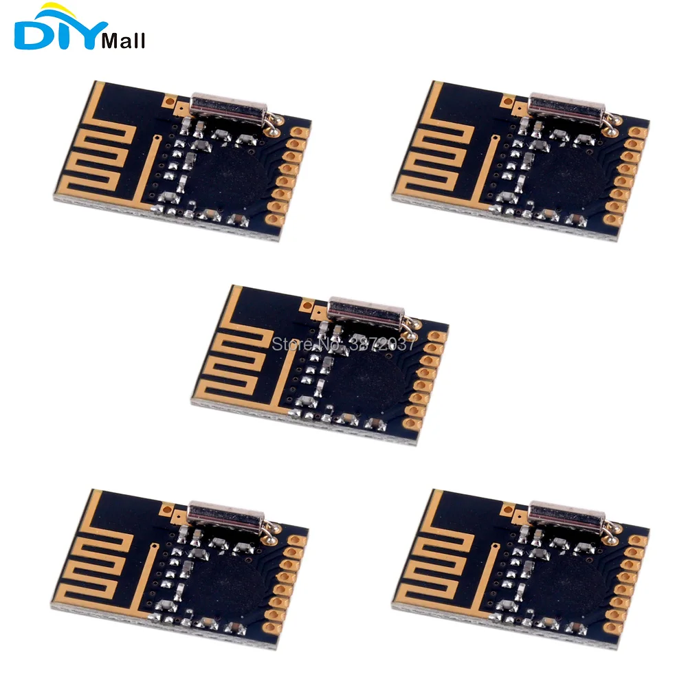 

5pcs/lot DIYmall NRF24L01 MSD 2.4GHz Wireless Transceiver Module Board for Arduino
