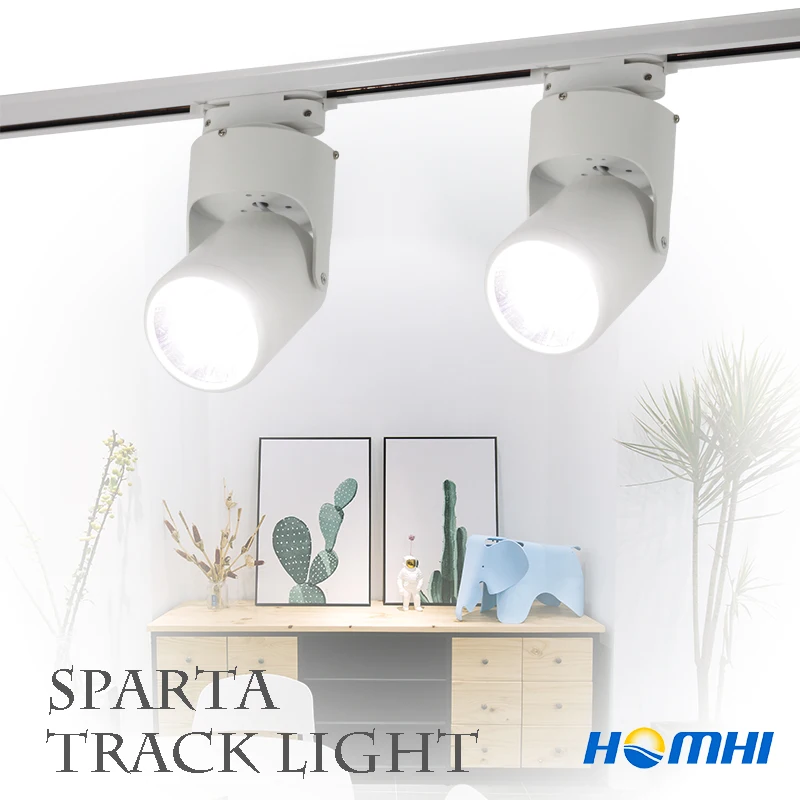 Us 20 62 43 Off Led Track Light Track Lamp Cob Rail Wall Spot Light 10w Clothing Shoes Shop Store Home Lighting For Kitchen Living Room Bedroom In
