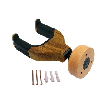 

1pc Guitar Holder Hook Metal Premium Wall Mount Wall Hanger Guitar Mount Bracket for Guitar Acoustic Bass String Insturments