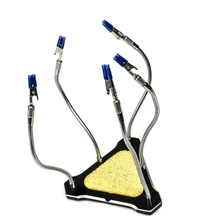 Пять рук алюминиевый сплав ЧПУ функциональный странный пять рук треугольник паяльная станция для RC Дрон