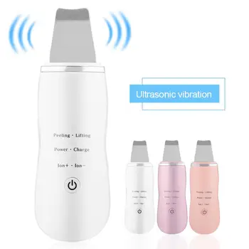 

Ultrasonic Face Pores Cleaner Skin Scrubber Ultrasound Therapy Skin Washer SPA Water Atomization Beauty Device Massager Machine