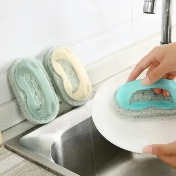

Strong Decontamination Bath Brush Sponge Tiles Brush Magic Strong Decontamination Bath Brush Kitchen Cleaning Tools