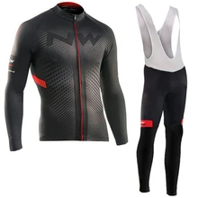 Northwave весна и осень Джерси костюм Майо Ропа Ciclismo с длинным рукавом горный велосипед костюм дышащий велосипед одежда