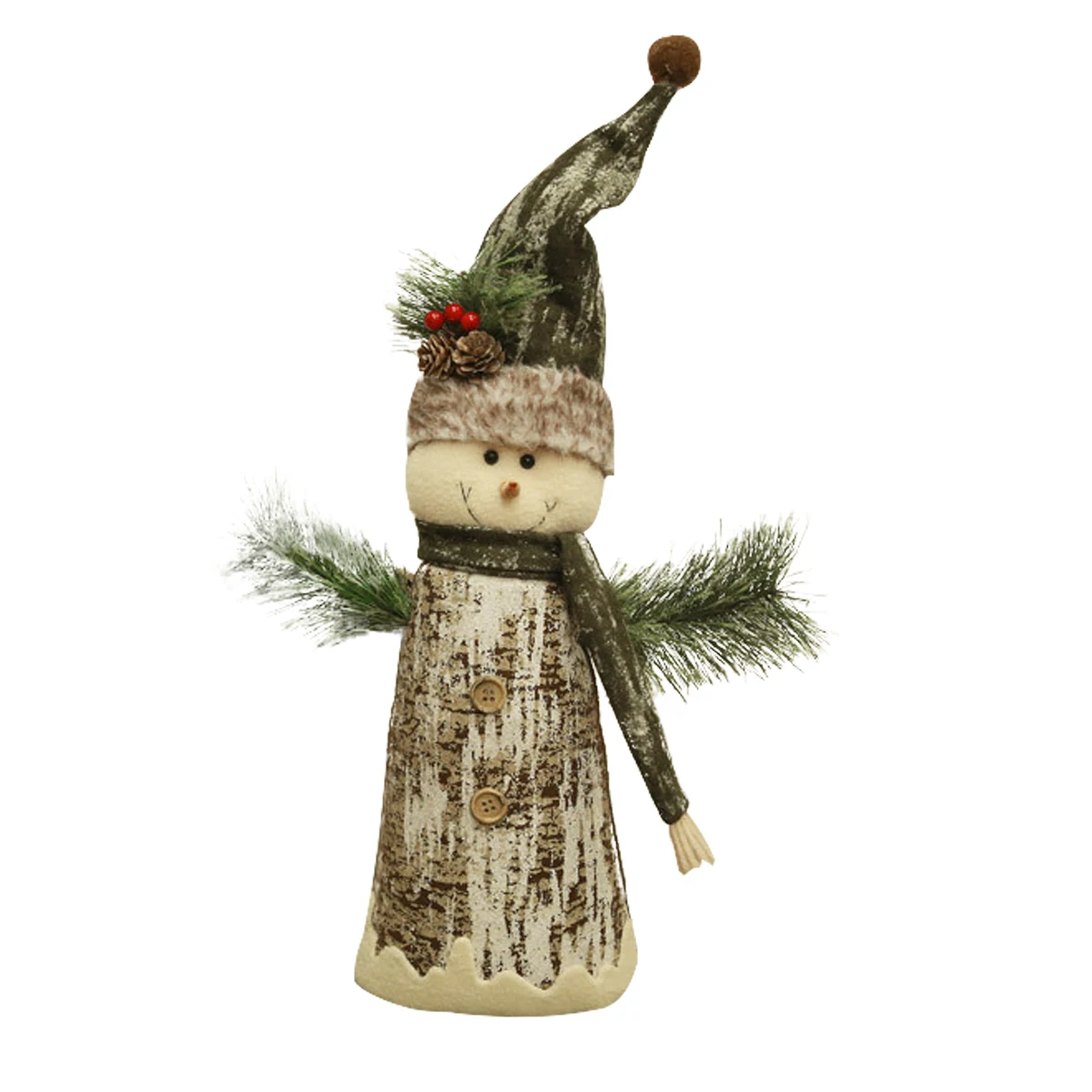 1 шт. Рождественский орнамент Милая телескопическая кукла новогодние куклы подарок Рождественская елка Снеговик