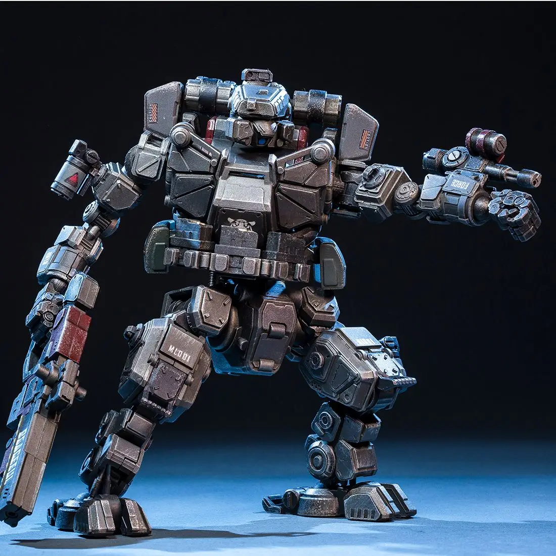 

1/25 Scale 02 Series ML Type Attack Mech Action Figure Toys Collectable DIY Assembly Handwork Soldier Model Kits Present Gift