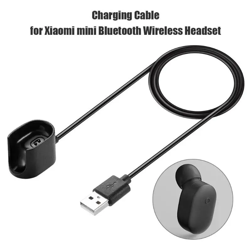 15cm/1m USB Charging Cable for Xiaomi Mini Wireless Earbud Charger Bluetooth Earbud Quick Charging Dock for Xiaomi Mini Earphone