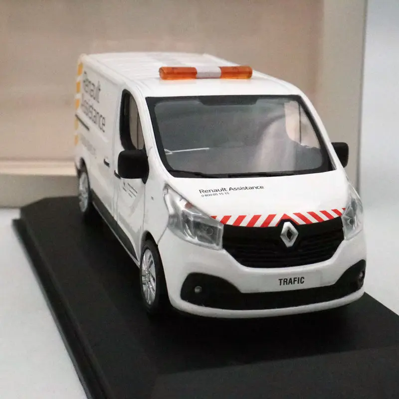 Norev 1/43 RENAULT Trafic 3 Сервис ou помощь белые модели литья под давлением Ограниченная серия коллекция игрушек