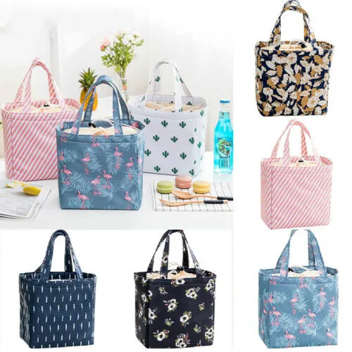 

Functional Thermal Portable Insulated Cooler Bag Lunch Picnic Carry Tote Storage Case Box Food Picnic Lunch Bags For Women Kids