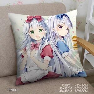 Japanese Anime Home Textile Two Sided Square Pillow Case Alice Dakimakura Pillowcase Anime Body Pillow Cover pillow cases