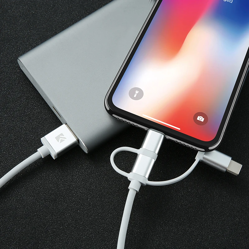 FLOVEME 3 в 1 5 V 2.1A Micro USB кабель для samsung Note 9 8 4 S9 плюс S8 A7 кабель для передачи данных для iPhone X 7 8 6 S XS XR Дата шнур