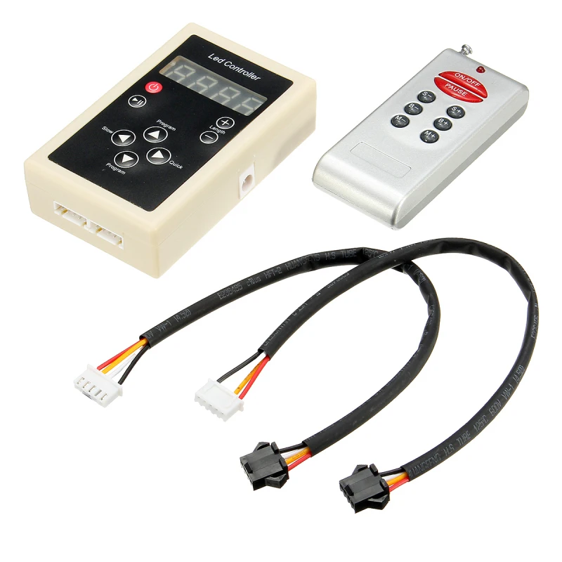 

DIY RGB RF Controller Remote Control 6803 IC 133Modes For Dream Color Chasing 5050 RGB LED Strip