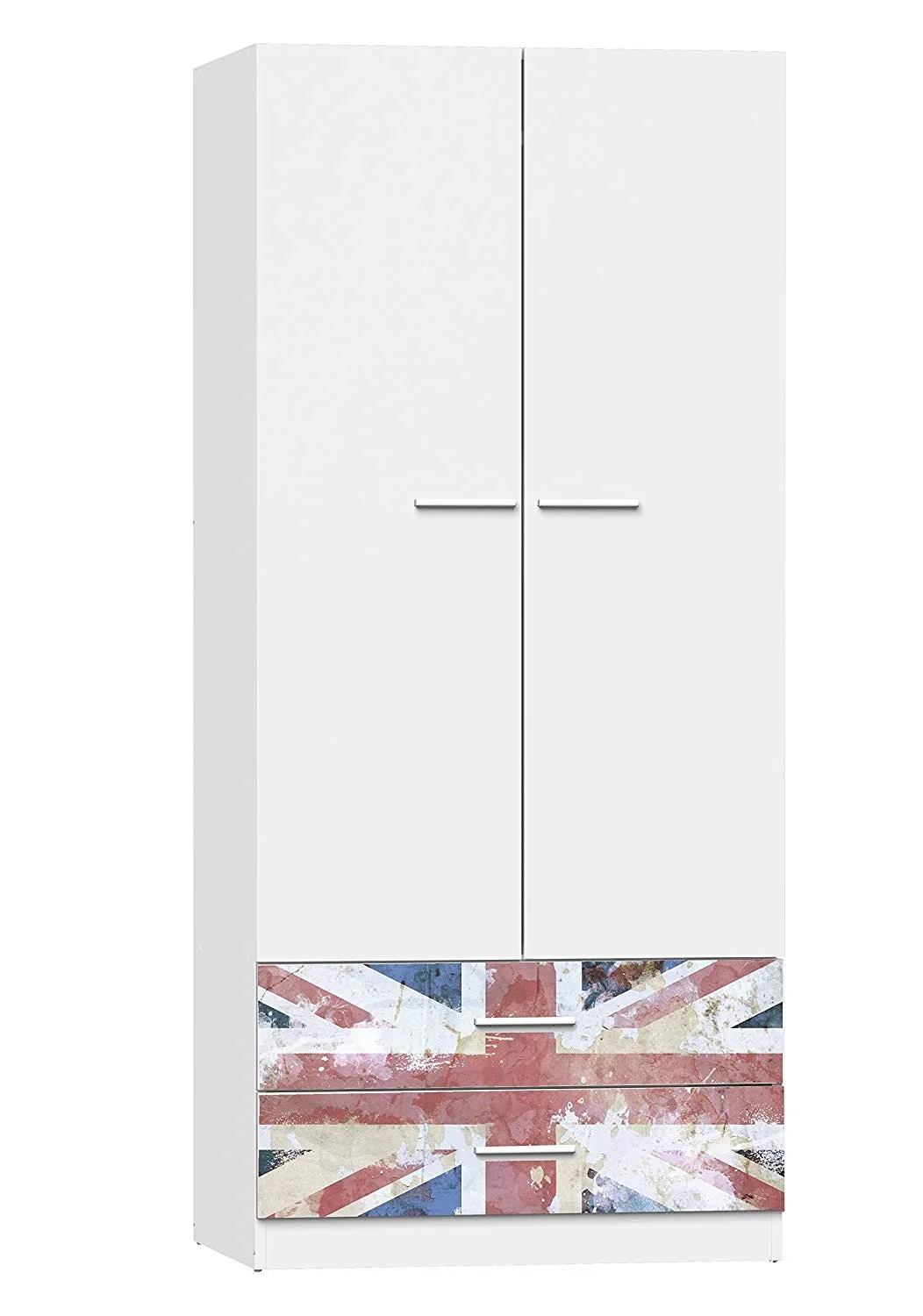 

WARDROBE WHITE/BRITANICO 80 CM WIDE