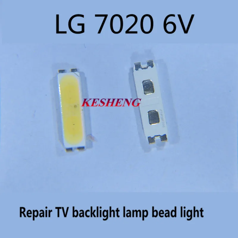Светодиодный экран для подсветки телевизора LG 1 Вт 6 в 7020 холодный белый BB72D/ 100