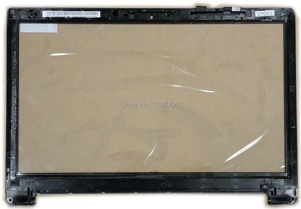 15.6" Touch Screen Digitizer Panel Glass with Frame Bezel Replacement