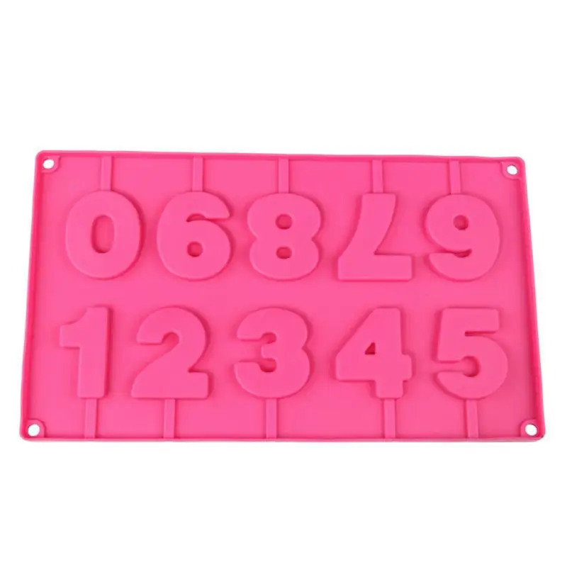 

3D Birthday Number Mould Candy Cake Sweets Cavity Candy Cake Decoration Tools