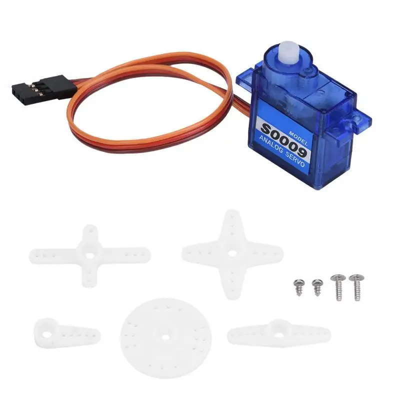 

CYS-S0009 Plastic Gear Analog Servo 4.8-6V for Remote Control Airplane Car Boat RC Part Plastic Gear Servo shock resistant