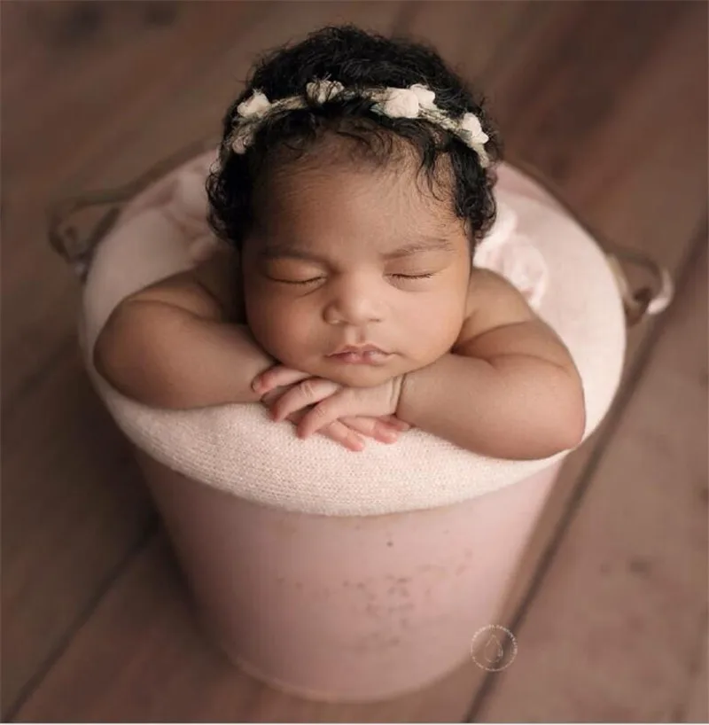 Реквизит для фотосъемки новорожденных аксессуары для фотосессии новорожденных одеяло ведро Корзина заглушка наполнитель ребенок позирует Cusion Baby photo prop