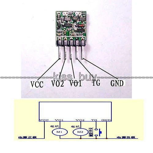 

3V-24V Flip-Flop Latch Switch Module Bistable single button for LED Relay Motor