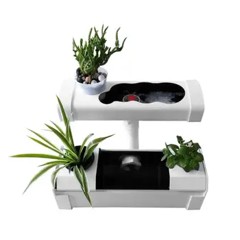 

1 Set 110V Planting Rack Site Hydroponic Systems Indoor Garden Nursery Pots Soilless Cultivation Plant Seedling Grow Kit US Plug