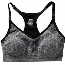 Впитывающие пот Бесшовные Спортивные бюстгальтеры, женское нижнее белье без проволоки мягкий бюстгальтер для йоги, спортивный жилет для спортзала, фитнеса, бега