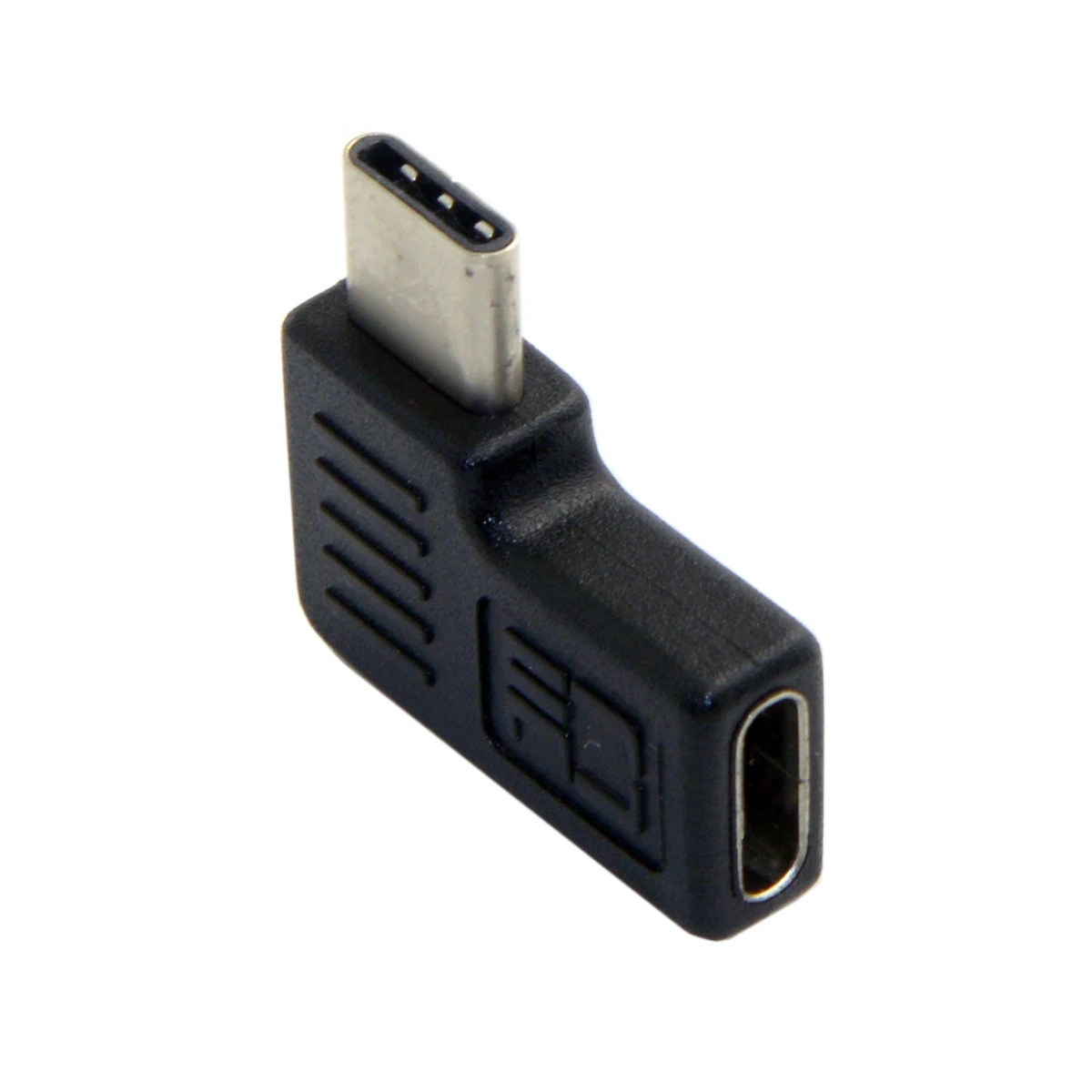 CY 90 градусов прямоугольный USB 3. 0 Type C штекер гнездо USBC конвертер адаптер Прямая