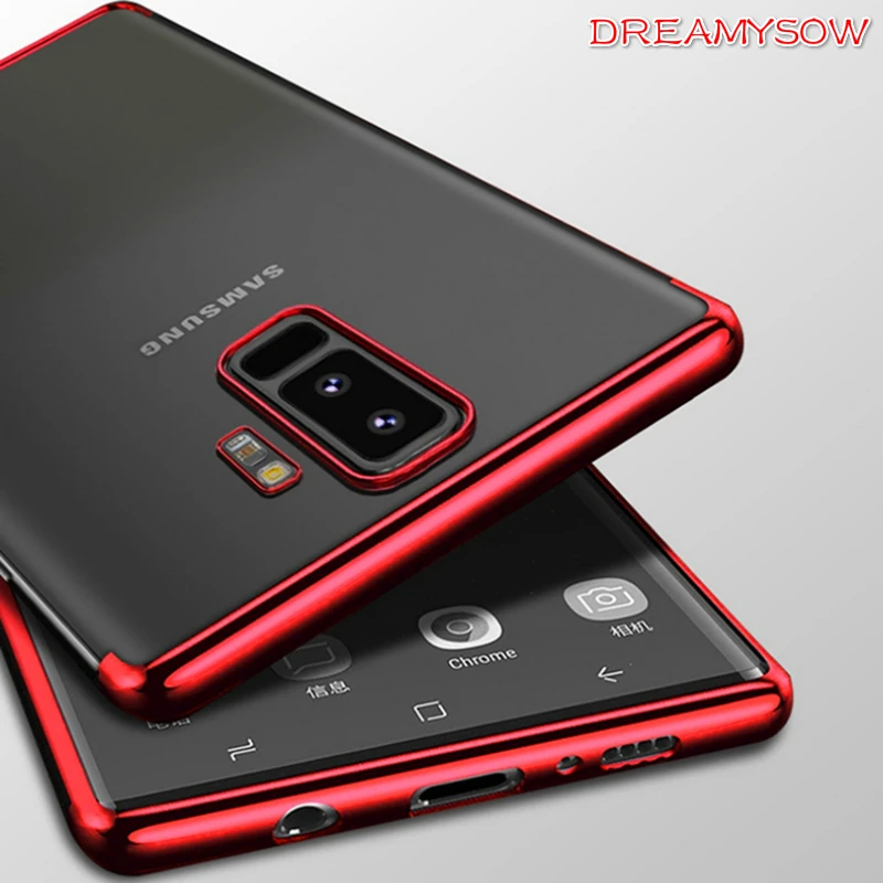 

Electroplate Plating Ultra thin Soft TPU Case for Samsung Galaxy M30 10 20 A10 50 30 A7 2016 S10E S10 Plus S10 A9 2018 A9S NOTE9