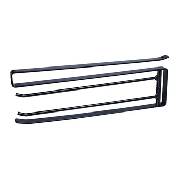 

Kitchen Paper Storage Rack Under Cupboard Tissue Hanger Towel Roll Holder Wardrobe Door Hook