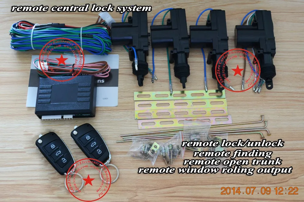 Cardot Система дистанционного центрального замка без ключа