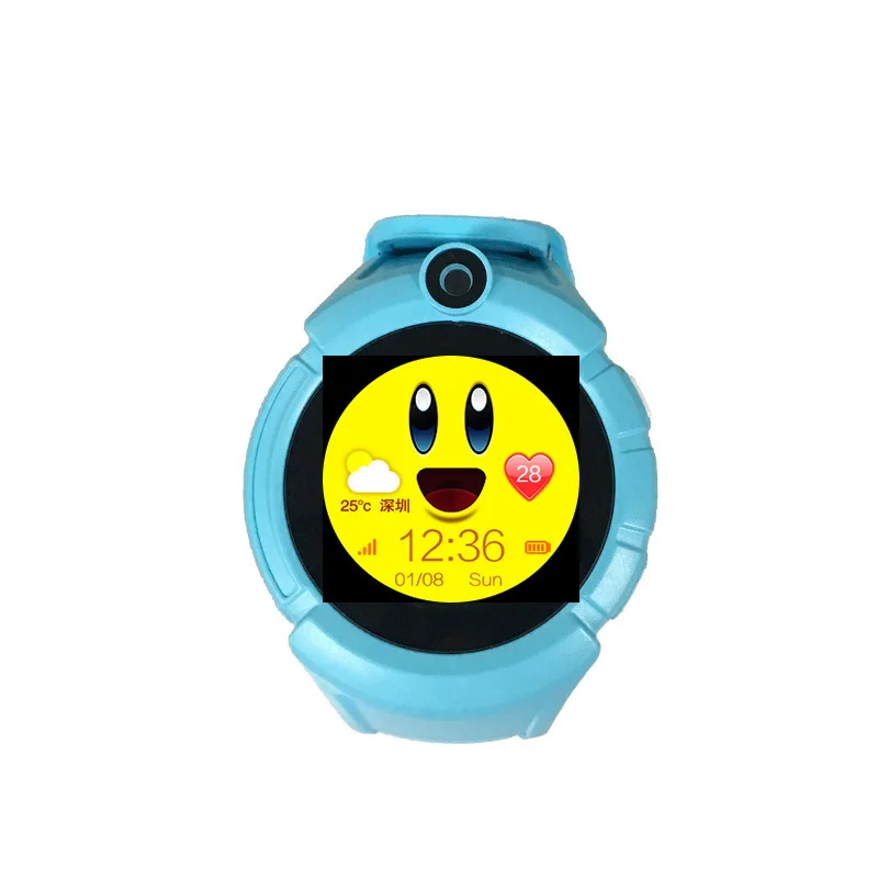 

Circular Screen Photograph Children Wrist Watch Russian English Edition Children Gps Location Wrist Watch WIFI Camera