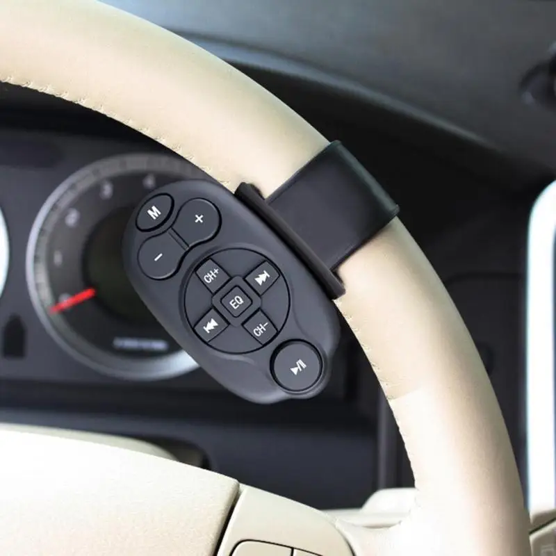 

Car Steering Wheel IR Remote Control Controller for MP3 GPS CD VCD DVD TV EEPROM Wide Compatibility Universal Safe Convenient