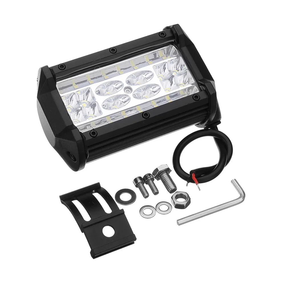 5 Inch Car Light Bar 28 LED 12V 84W LED Vehicle Work Light Spot Flood