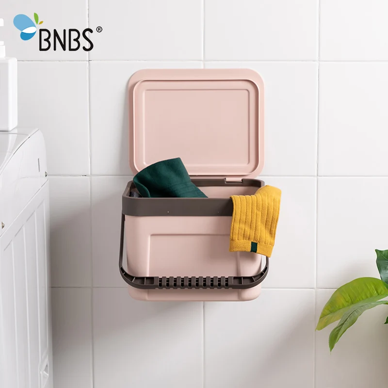 BNBS Новая модная подвесная корзина для хранения грязной одежды пластиковая белья