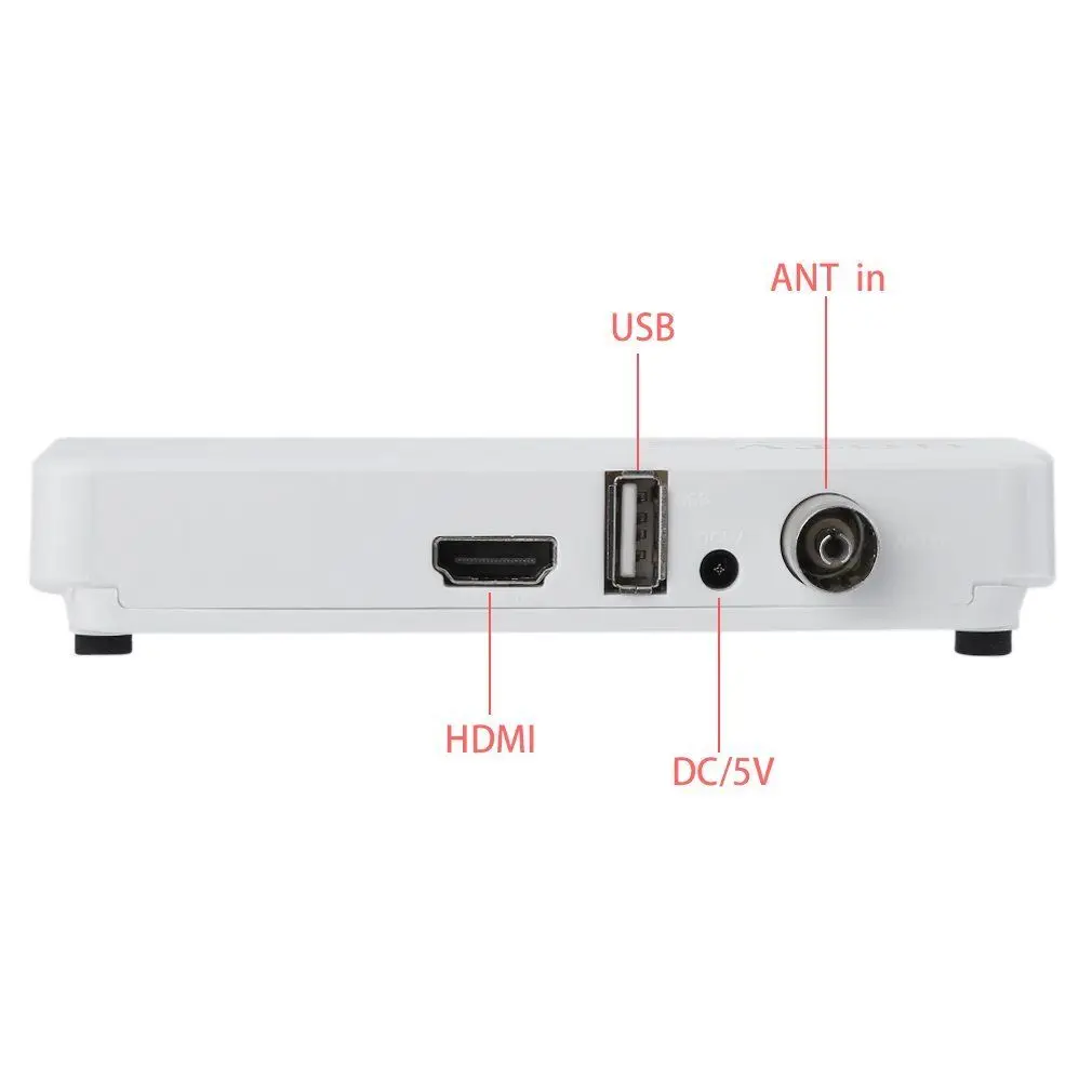 OPQ HD 1080P DVB T/T2 TV Box AV CVBS цифровой наземный тюнер приемник Empf? nger|Спутниковое ТВ| |