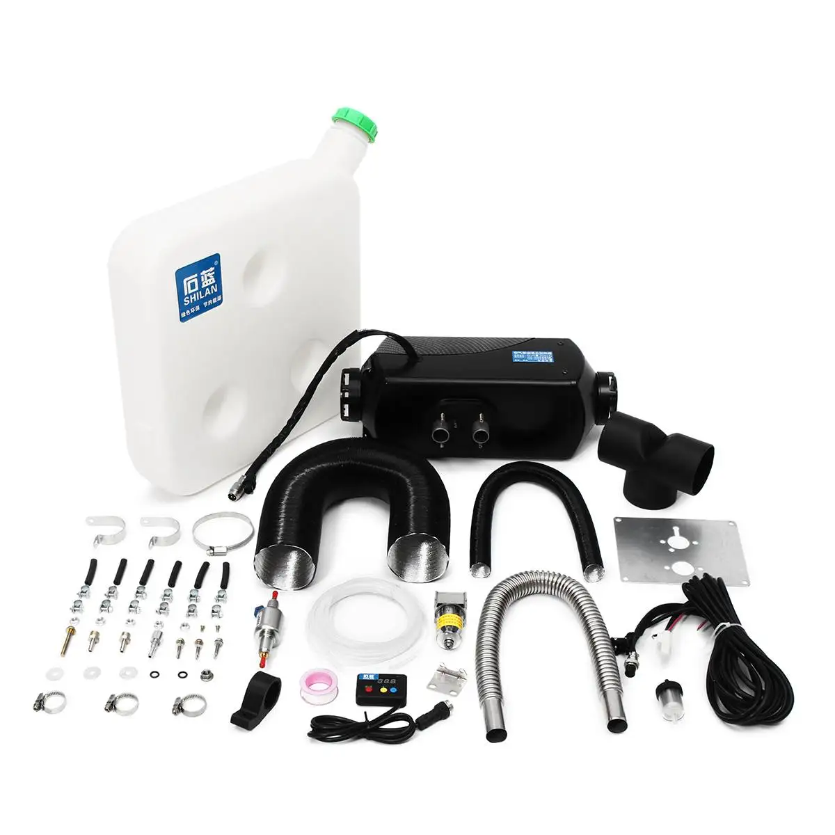 

AirDiesel Heater Portable Parking Heater Vehicle Heater Set Thermostat Fuel Control Motor for Car Trucks Motor Home 1KW-5KW 24V