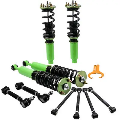 

Coilover Shock Struts for Honda Accord 03-07 for Honda Acura TSX 2004-2008 Coilovers Absorber Front Rear Camber Plate