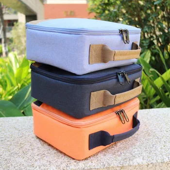 

Besegad Canvas Storage Carry Bag Handbag Case Scratchproof Shockproof for Selphy CP910 1200 Printer Projectors