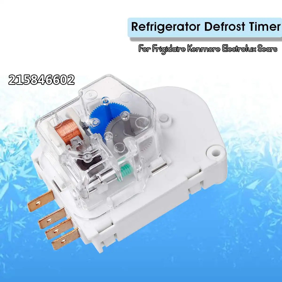 215846602  Frigidaire Refrigerator  Defrost Timer free shipping 