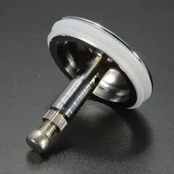 45 мм пробка для ванной слив с нажимной кнопкой штекер только плоский уплотнитель для алюминиевого профиля латунь Сменные принадлежности