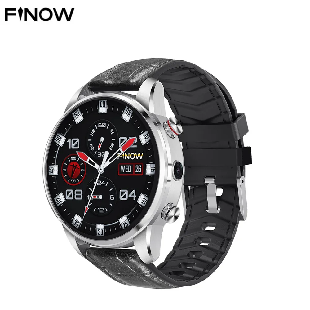 Новый Finow X7 Smartwatch телефон 4G 1 39 &quotAMOLED Смарт часы с телефоном Android MTK6739 4 ядра Bluetooth