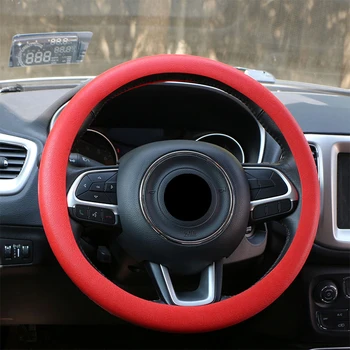 

My Good Car Silicone Car Steering Wheel Cover for Chevrolet Cruze Trax Malibu Aveo for Opel Mokka VAUXHALL ASTRA J Insignia