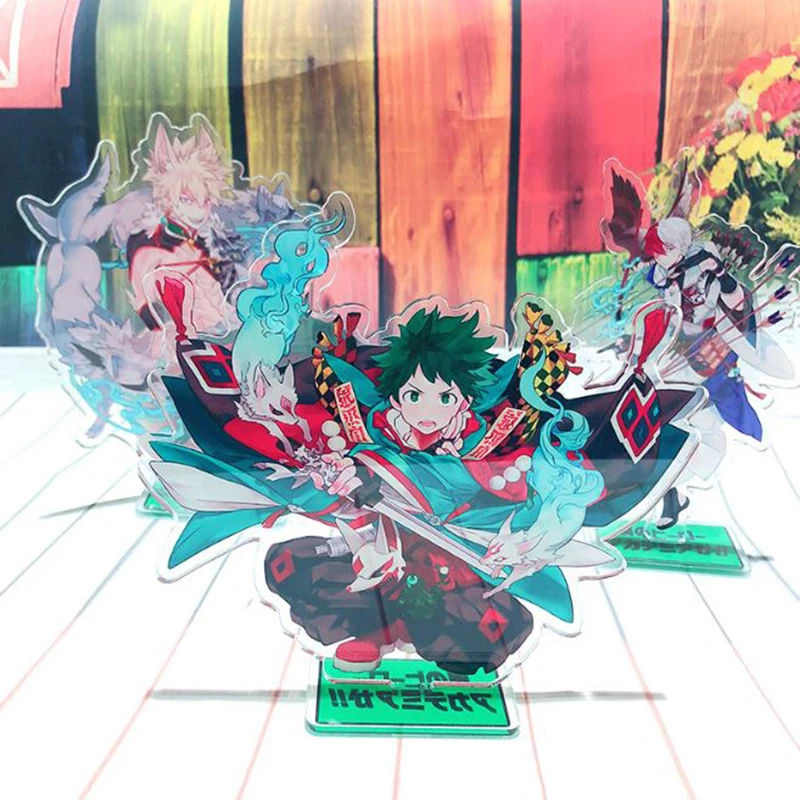 

1 Pc Adorable Anime My Hero Academia Acrylic Stand Figure Model My Hero Academy Plate Holder Action Figure Toy