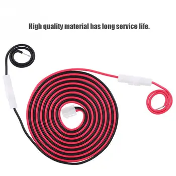 

3M 20A Walkie Talkie Power Cord Cable Fast Charging Super Light Fuse Power Line For TM-201B TM-231 TM-241 TM-261A TM-271 New