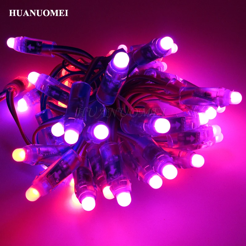 50 шт./лот светодиодный модуль WS2811 UCS1903 SM16703 5 В 12 мм|led pixel|rgb led pixelpixel ws2811 |