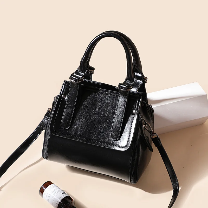 

Kajie Real Genuine Leather Handbags Luxury Brand Handbags Women Bags Designer Female Crossbody Bags For Women 2019 Shoulder Bag