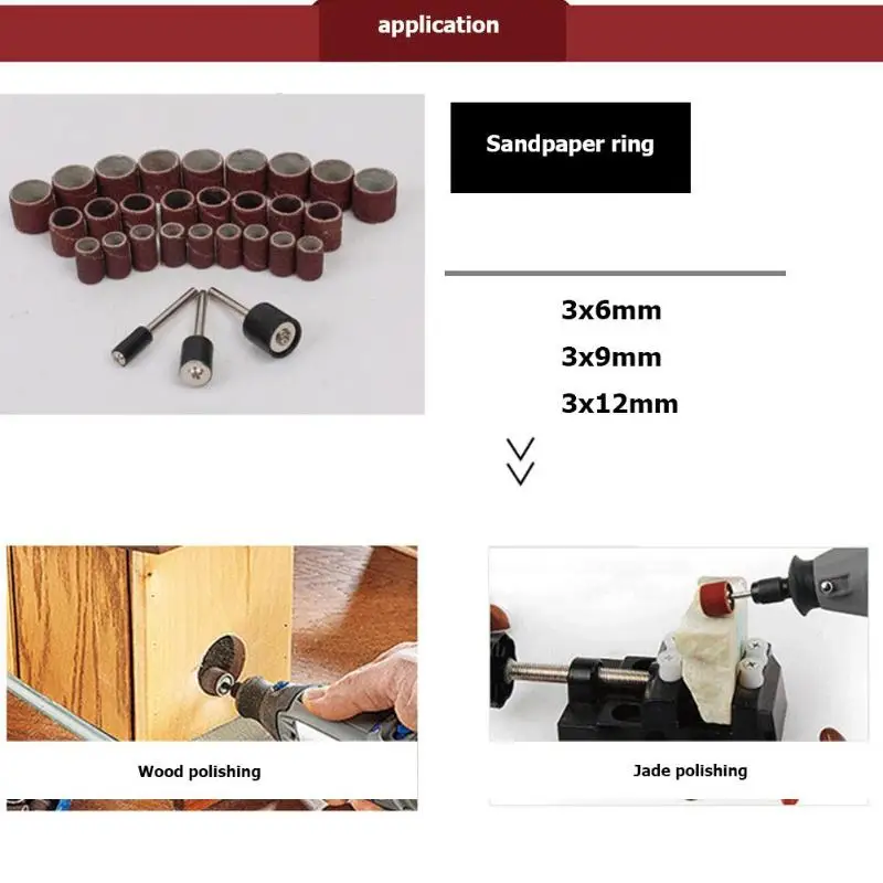 

276pcs Rotary Power Tool Set Shank Sanding Polish Cutting Accessory Bit Set Mini Drill Kit Abrasive Tool