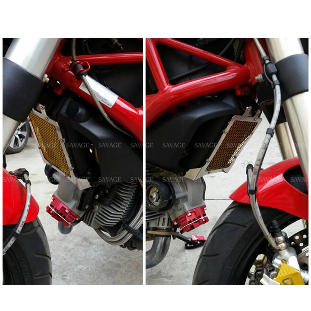 Защитная крышка радиатора для масляного охладителя Ducati Monster 796/696 2010 2015 аксессуары