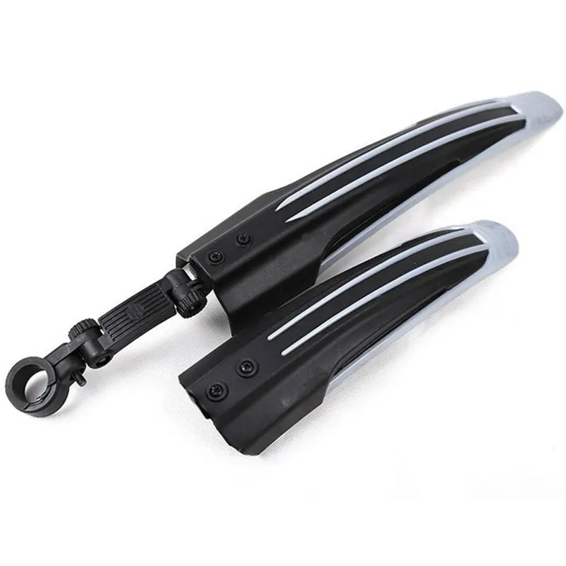 

3 Colors 2pcs Universal Mountain Bike Mud guard Front Rear Bike Tool Cycling Bicycle Fenders Wings Mud Guard Accessories Durable