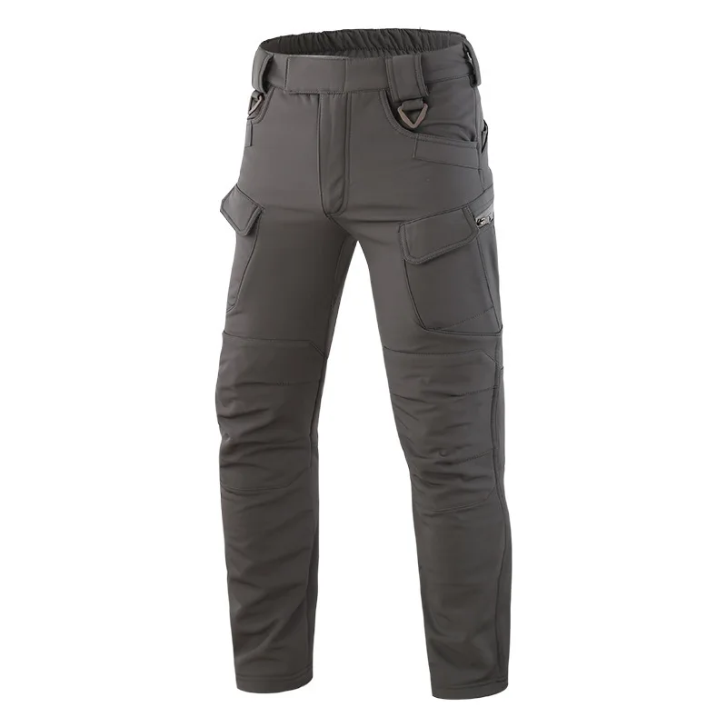 

Windproof Warm Soft Shell Camo Tactical Trousers Men Fishing Hiking Outdoor Training Sport Waterproof Thermal Thick Fleece Pants