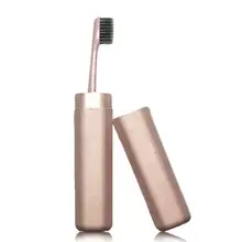 Профессиональная маленькая насадка для зубной щетки с бамбуковым углем, зубная щетка с пшеничной соломинкой, щетка для чистки зубов, дорожная коробка, инструмент для ухода за зубами